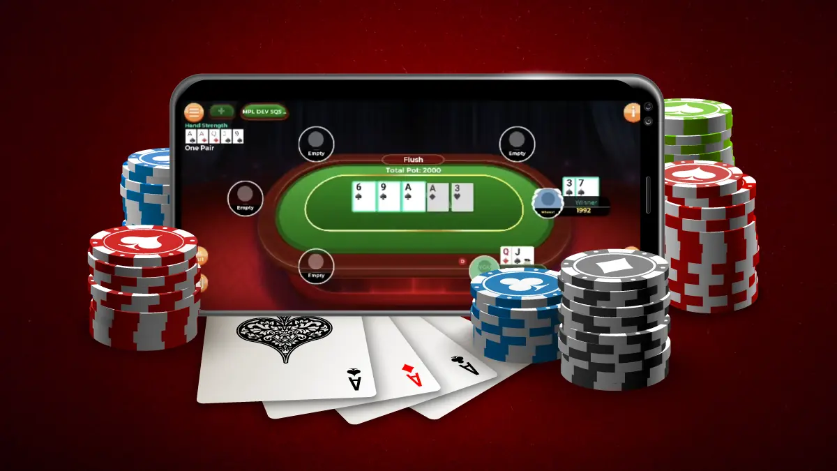 Mummys Gold poker game